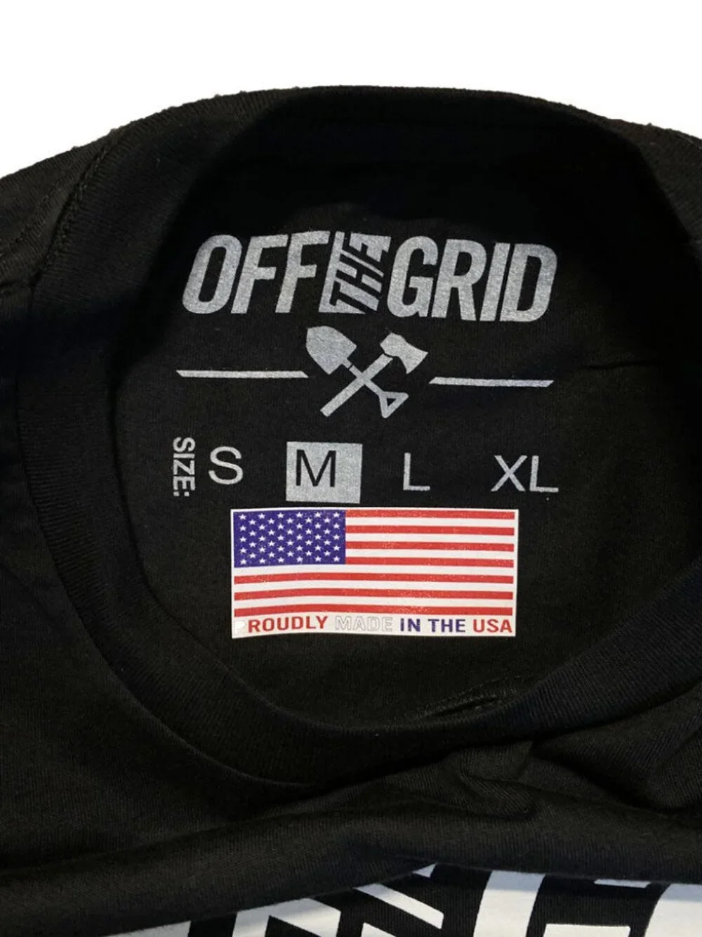 Off The Grid Surplus Off The Grid Solid Logo S/S Tee Shirt - Deep Heather